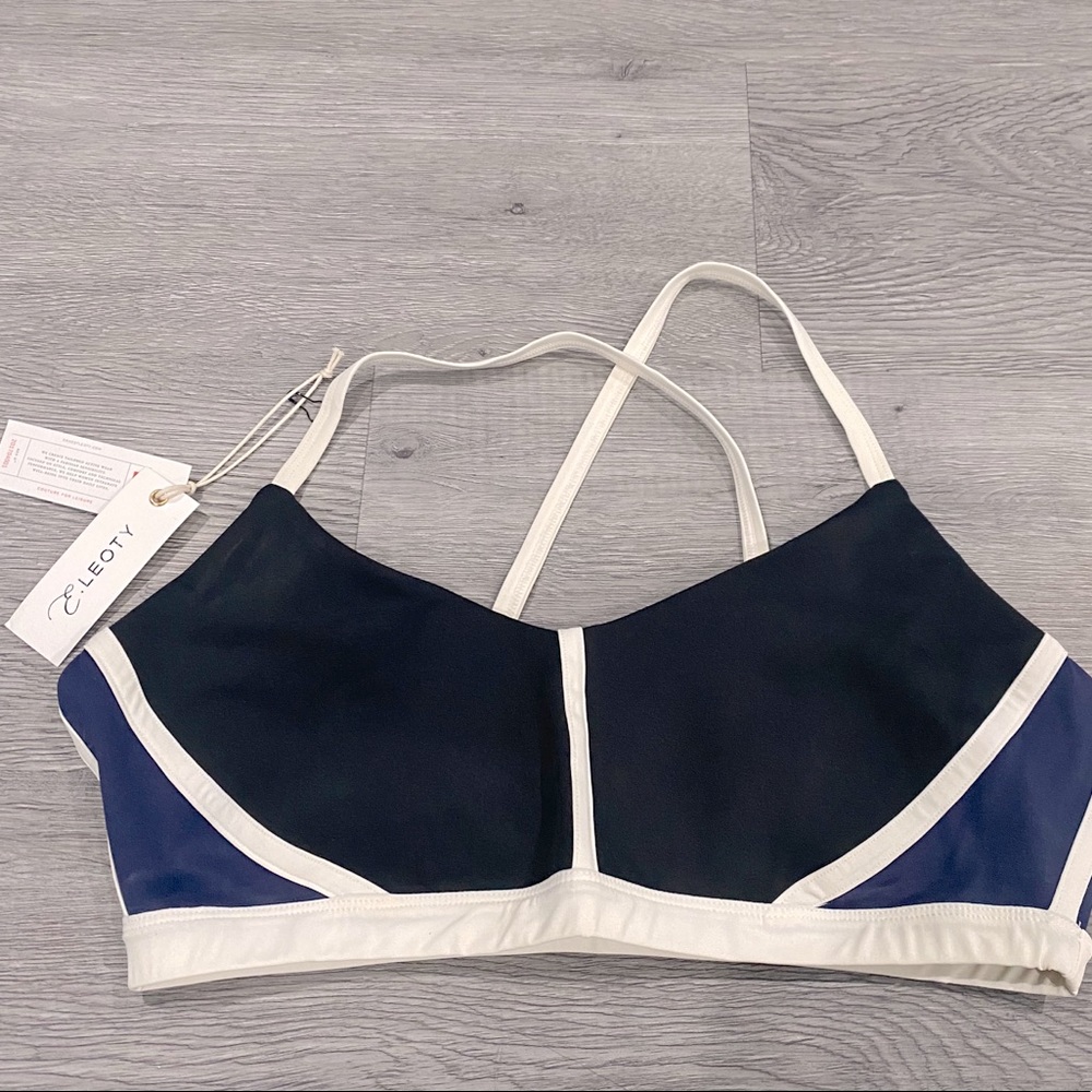 Ernest Leoty / E Leoty corset stretch sports bra